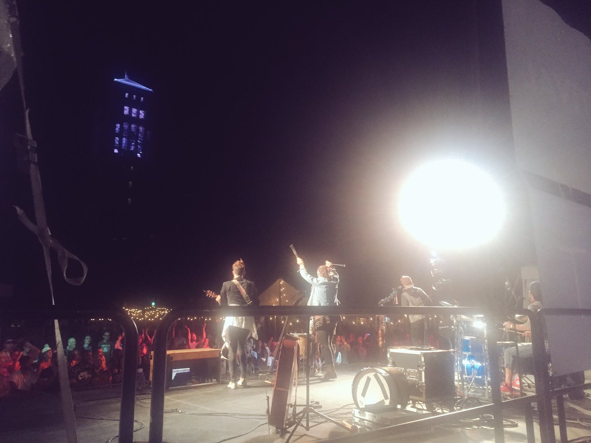 AndrewMIbrahim's tweet photo. Thank you @magicgiant for touring through @A2GOV -- great show! #AnnArborMusicFestival #LiveIsAlwaysBetter https://t.co/EfZ64rRWvi