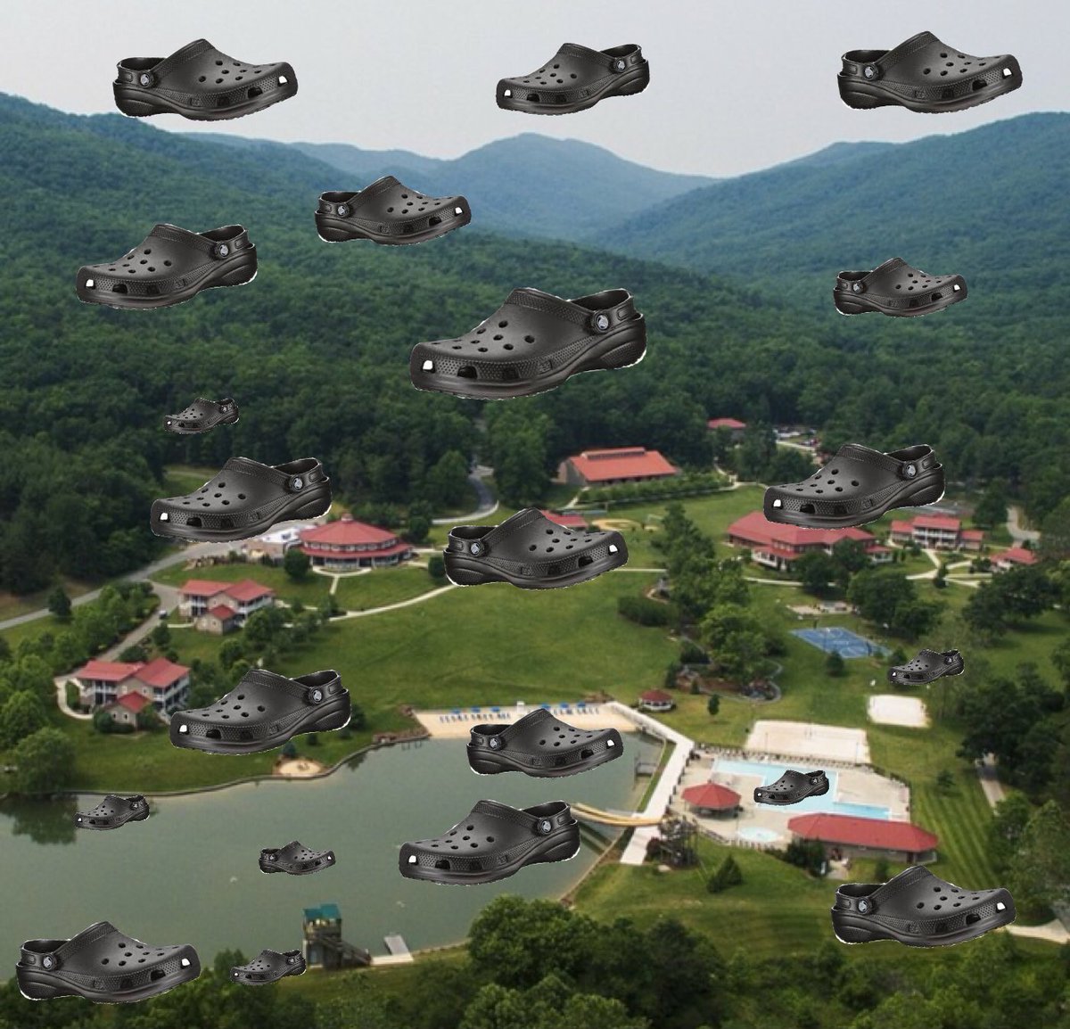 YoungLife's tweet image. Welcome to Crocbridge, where it's okay to ask, "What are those?"