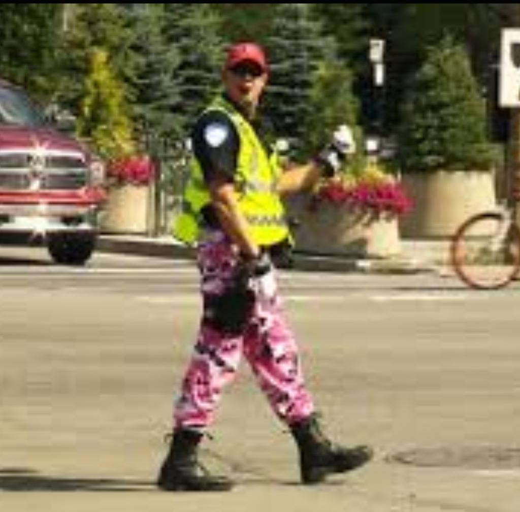 Julz_Flo's tweet photo. @PLUGGEDNYCSTORE protesting stolen 2 p camo by thief @KylieJenner shld 📞 Montreal Fashion Police-first coloured camo protesters #montreal https://t.co/bmLDB5LvvT