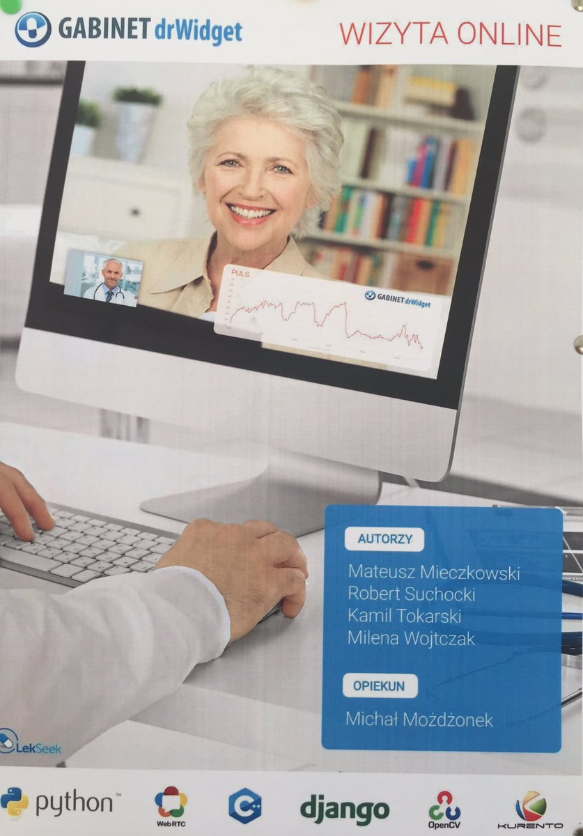 MichalMozdzonek's tweet image. Wizyta on-line z użyciem przesyłania obrazu #MIMUW #ZPP