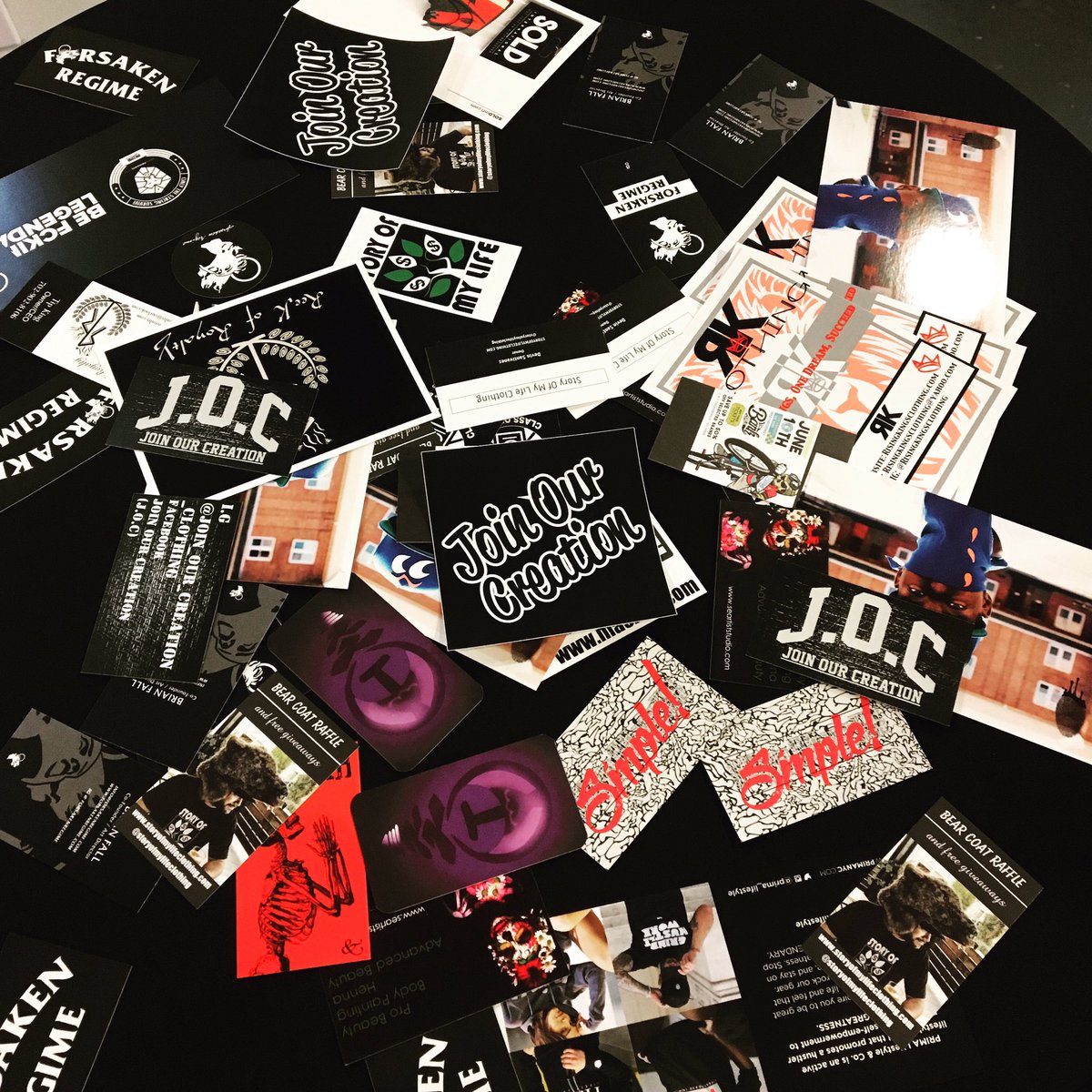 Shout out to all the brands that gave us props today at <a href="/thebanksale/">The Bank Sale</a> today thanks for the support! #JOC #joinourcreation #streetwear