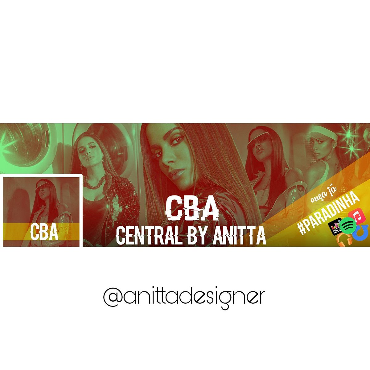Anittadesigner's tweet photo. @cbaanitta ! 😘
#Anitta #Anittadesigner #designer
#banner #capa #twitter #Paradinha #Aniraaa https://t.co/Ejr1pKKpNP