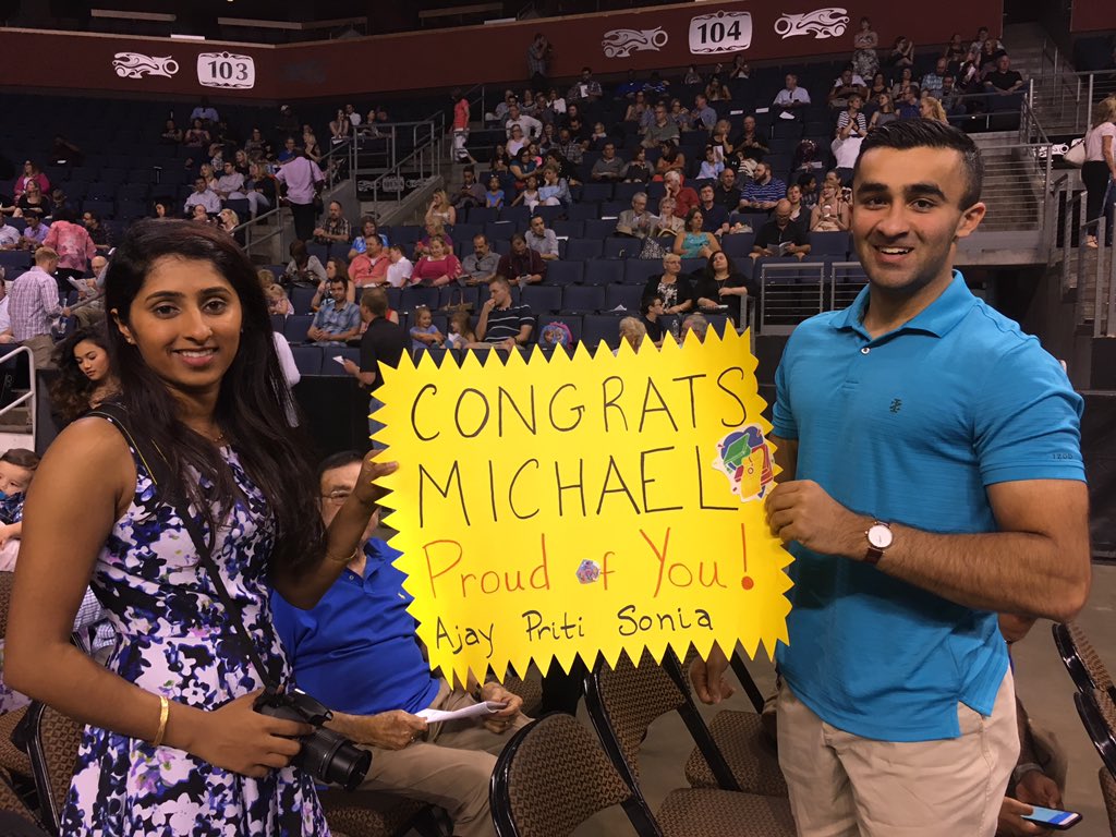 KUBarstowMom's tweet photo. Congratulations Michael! We're so proud of you! #celebratingsuccess2017 https://t.co/I7TNYWhrDa