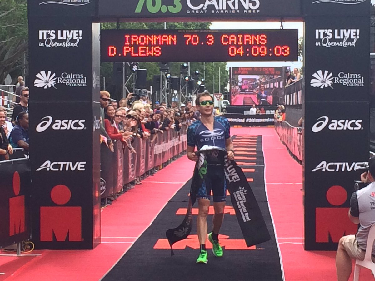 High performance coach from New Zealand, Dan Plews, has won the Ironman 70.3 in Cairns. #IMCairns <a href="/TheCairnsPost/">Cairns Post</a>