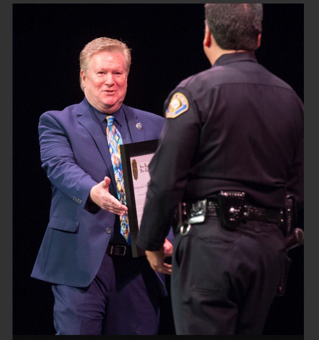 #Congrats .<a href="/lbpd_volunteers/">LBPD Volunteers</a> &amp; Tom Leary #Volunteer Coordinator #LBPDAwards #TY to all our volunteers!