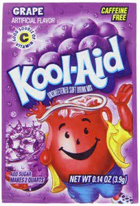 tvdinner2's tweet image. MY FAVE KOOLAID IS GRAPE.  WHAT'S YOURS?        #CLIMATECHANGESUCKS #FURREAL FANTASY BASED ON THEORY, TOO LITTLE DATA  #UREXTRAPOLATIONSUCKS