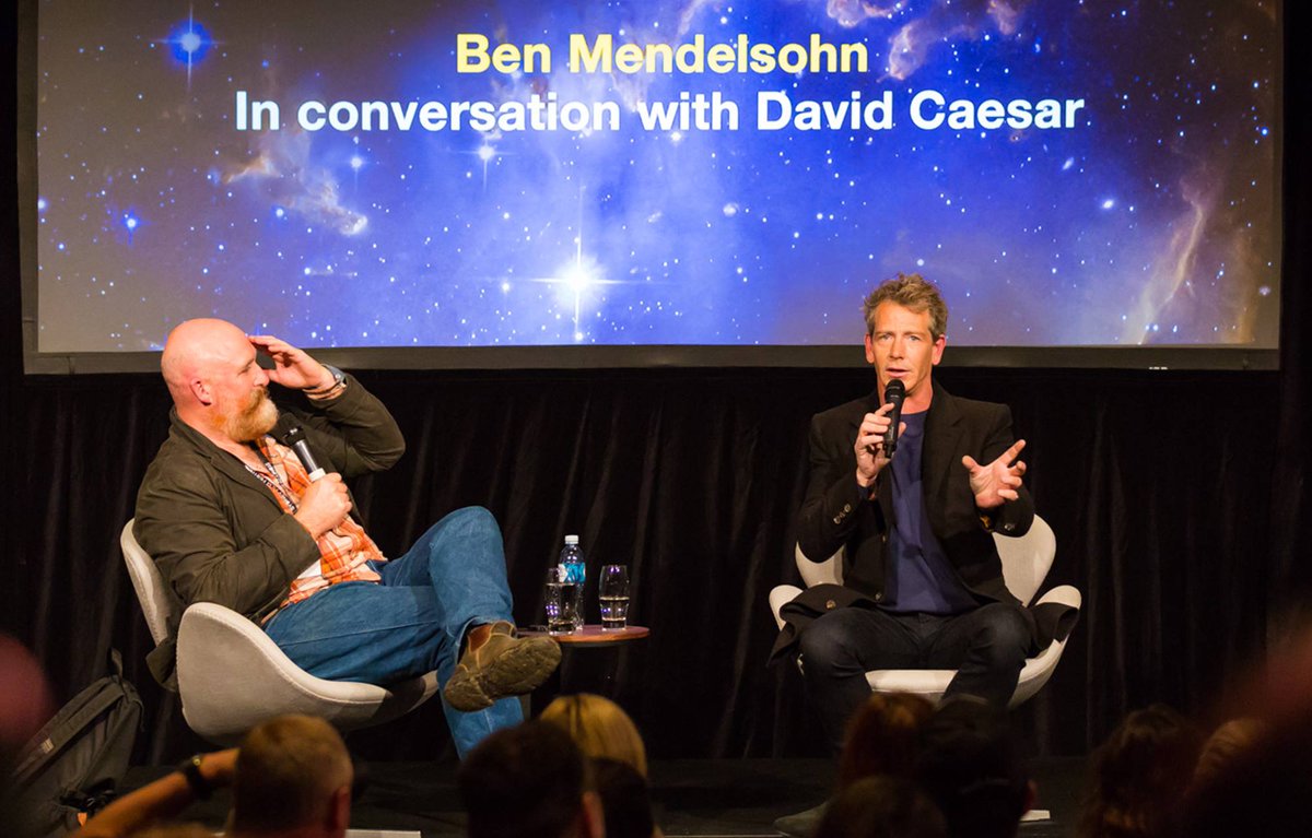 GroovescooterAU's tweet photo. This #BenMendelsohn talk w/#DavidCaesar was so good yesterday. More films + talks @sydfilmfest today: https://t.co/Y4QdlkfwSU https://t.co/yWWsHQAEqi