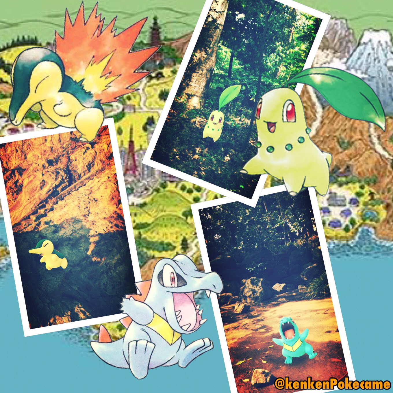 Kenken Twitterren ジョウト地方 御三家 ジョウト地方 御三家 ワニノコ チコリータ ヒノアラシ Pokemongo Pokemongophotos ポケモンgo ポケモン写真 Pokemonphoto ポケモンgo写真 ポケモンar写真 ポケモンgoar写真 ポケモン T Co Dr2pihcolv