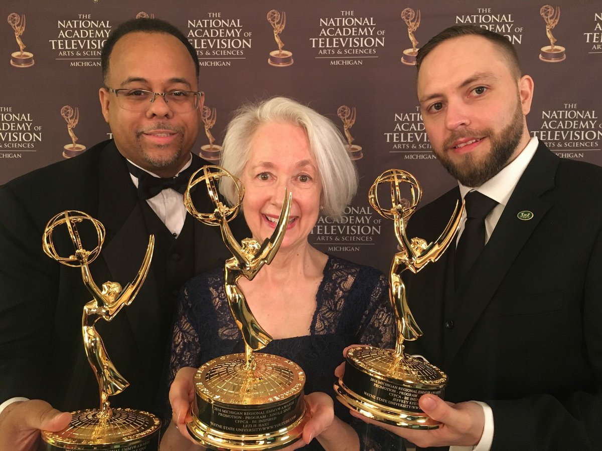 CFPCA and <a href="/waynestate/">Wayne State University</a> University Television win an EMMY tonight for their collaboration on 'Be Inspired!' youtu.be/nL5SUXTrxFI