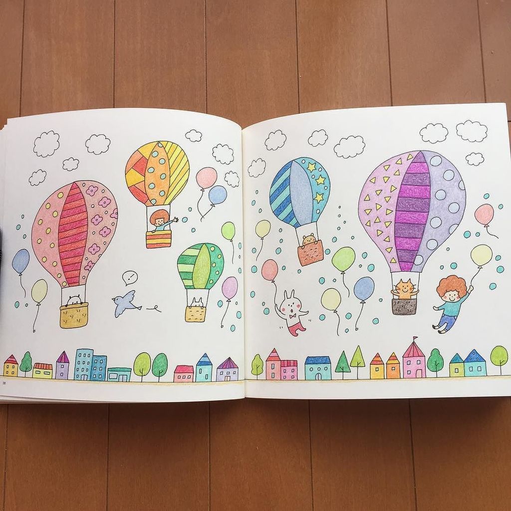 Natsupyai お久しぶり かんたんかわいいぬり絵帖 大人の塗り絵 大人のぬりえ Mizutama 色鉛筆 T Co Ltmo6jfche T Co Deixcwbzwq Twitter