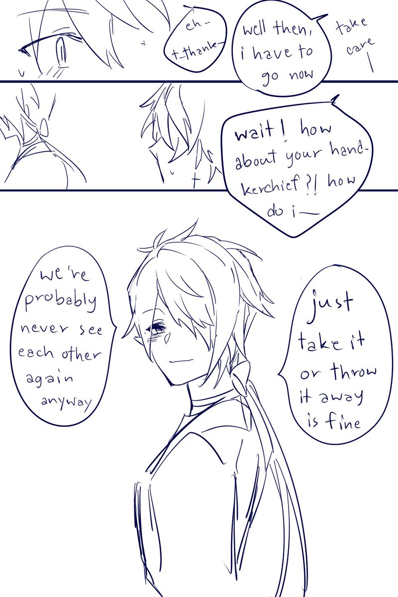 doppelganger DLRG AU seem interested somehow... hmm ... u v u 