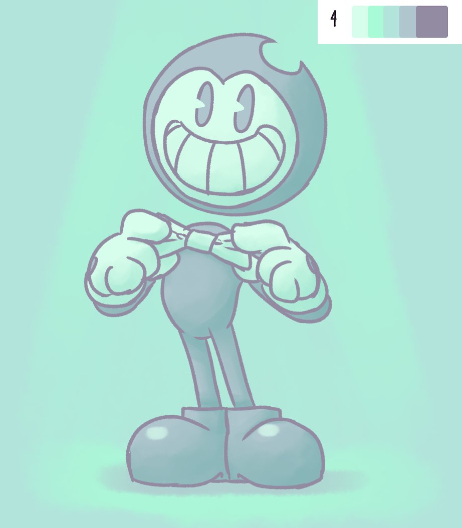 Shiny_Zango's tweet image. Some Palette Challenges I did on Tumblr involving Bendy. Had quite some fun with these -w-

#BATIM #BendyAndTheInkMachine