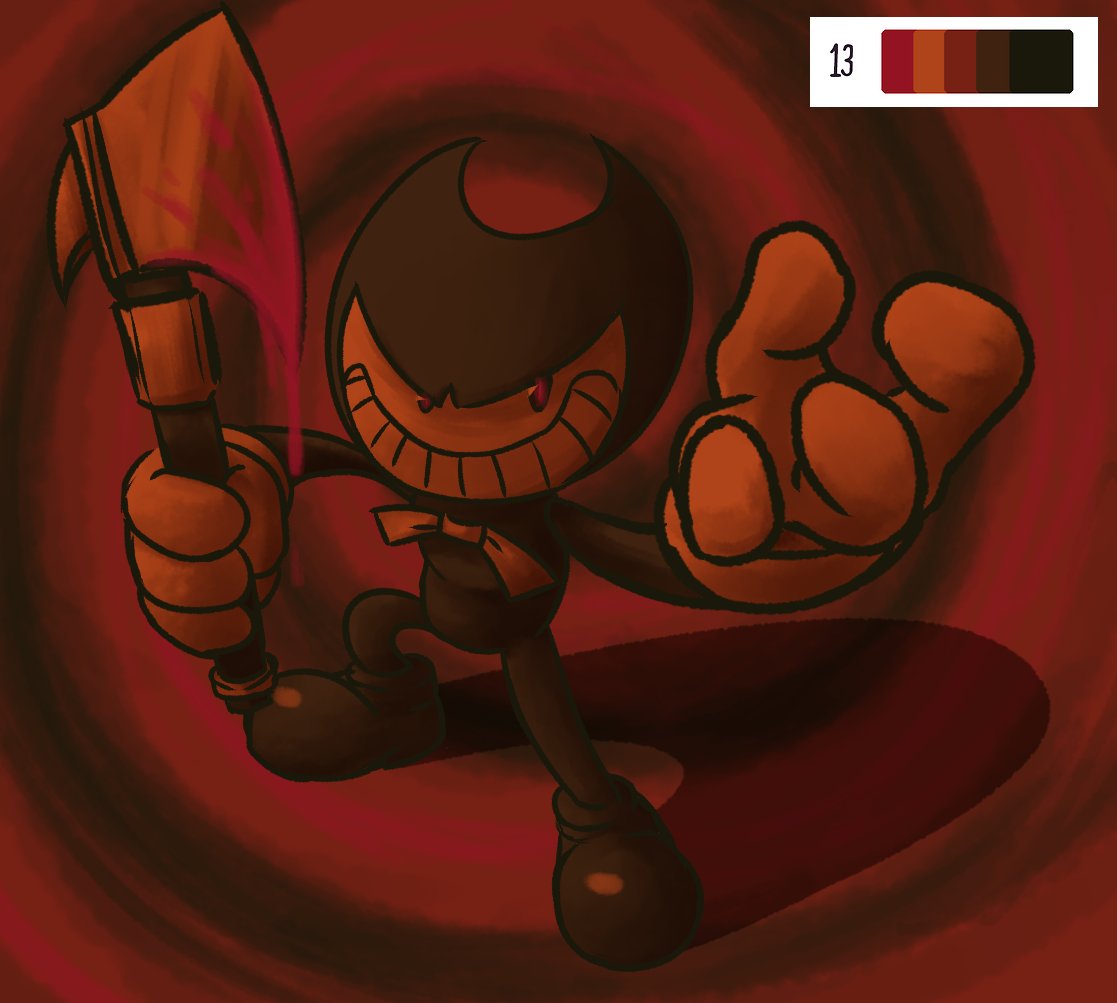Shiny_Zango's tweet image. Some Palette Challenges I did on Tumblr involving Bendy. Had quite some fun with these -w-

#BATIM #BendyAndTheInkMachine
