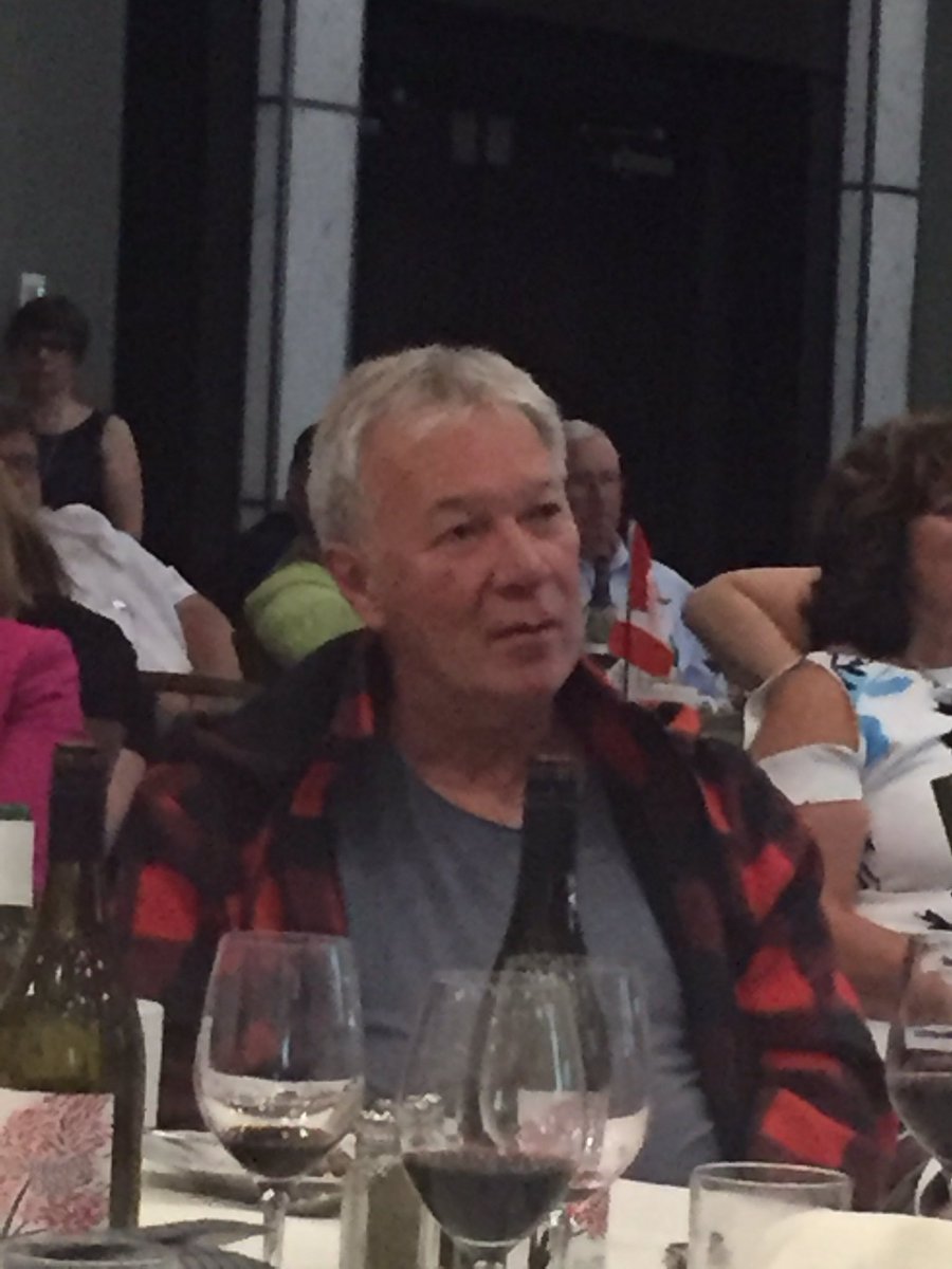 withbarbara's tweet photo. The awesomeness that is Jeff Sprang in his Kenora Dinner Jacket. #OPSBA #OPSBA2017  #trustee #ugdsb https://t.co/hbVX1bzyrt