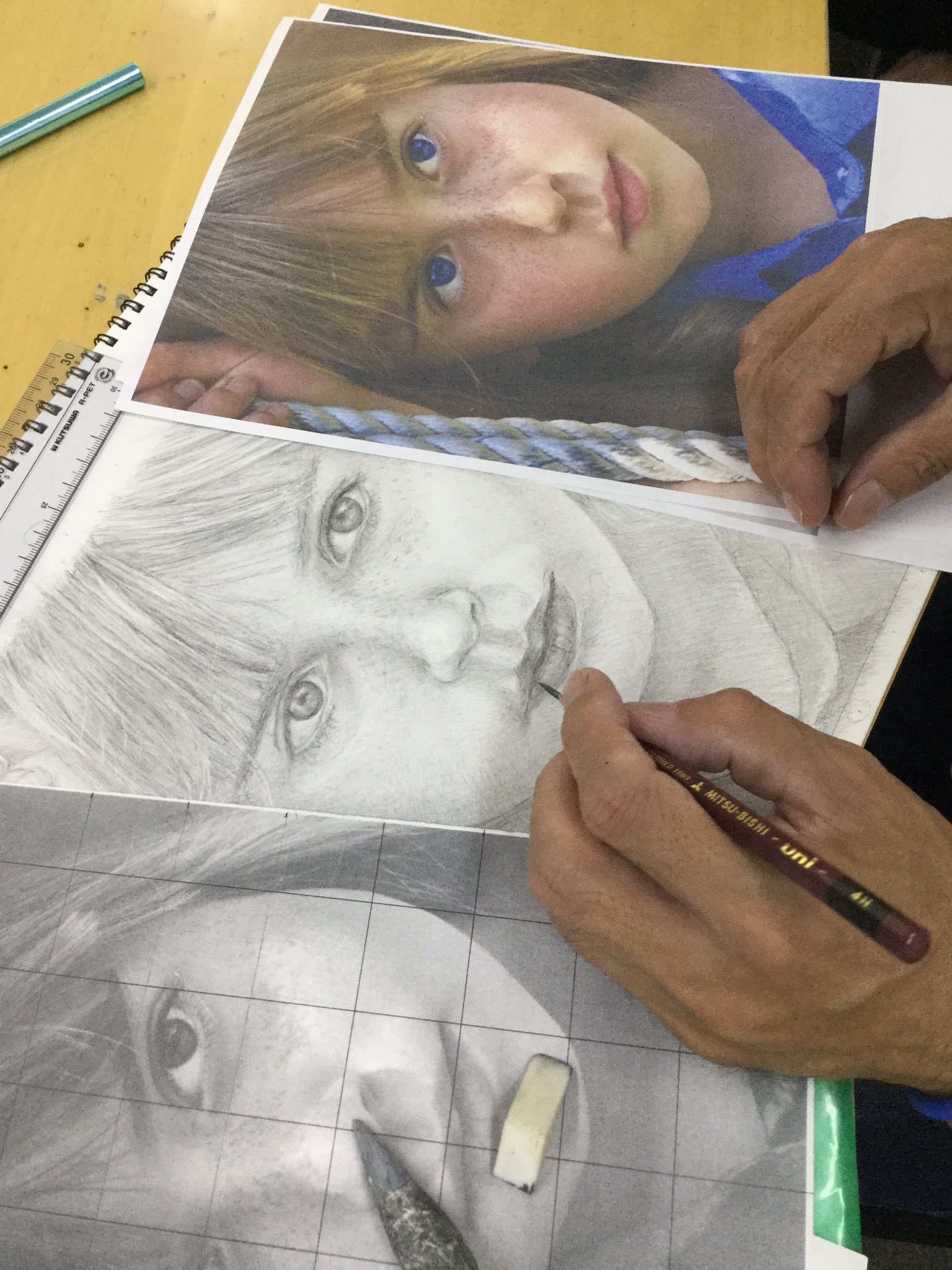 Twitter এ 経験ゼロから始める絵画教室 つくば 中学生 大人対象 見学無料 体験受講あり 月2回計4時間 生徒さん制作中 教室の 風景 A Scene Of My Class 絵 作品 アート イラスト つくば ペン画 絵描き Art 鉛筆 ボールペン Pen 教室 色鉛筆
