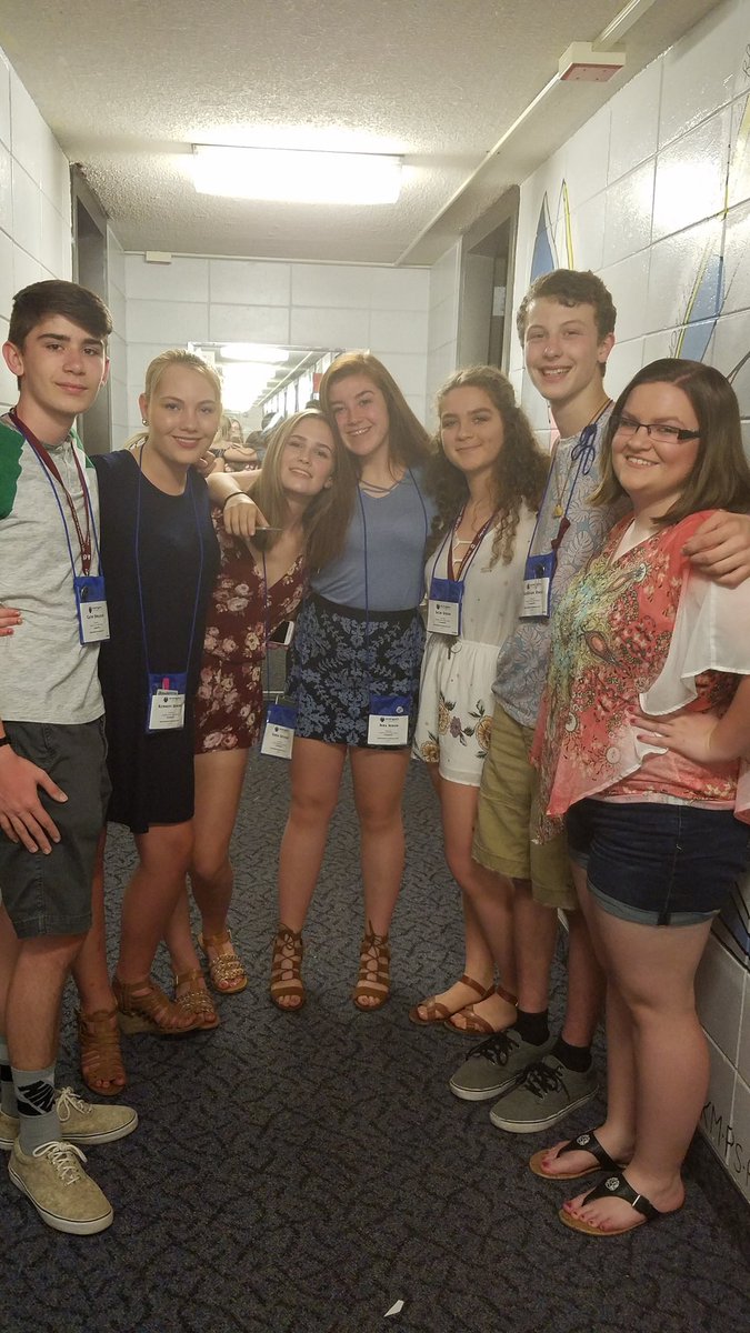 GinnyMcIver's tweet image. PCHS from Kentucky is ready for the social at #FPSPIC