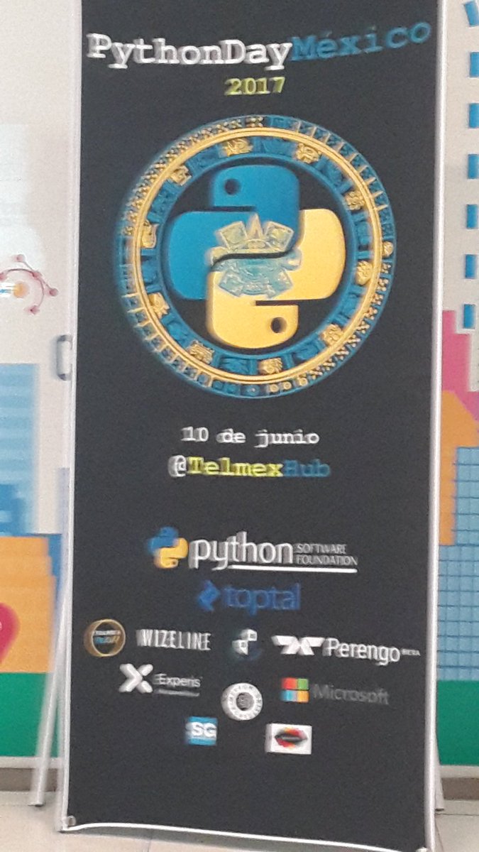 subcero000's tweet image. #PythonDayMéxico
