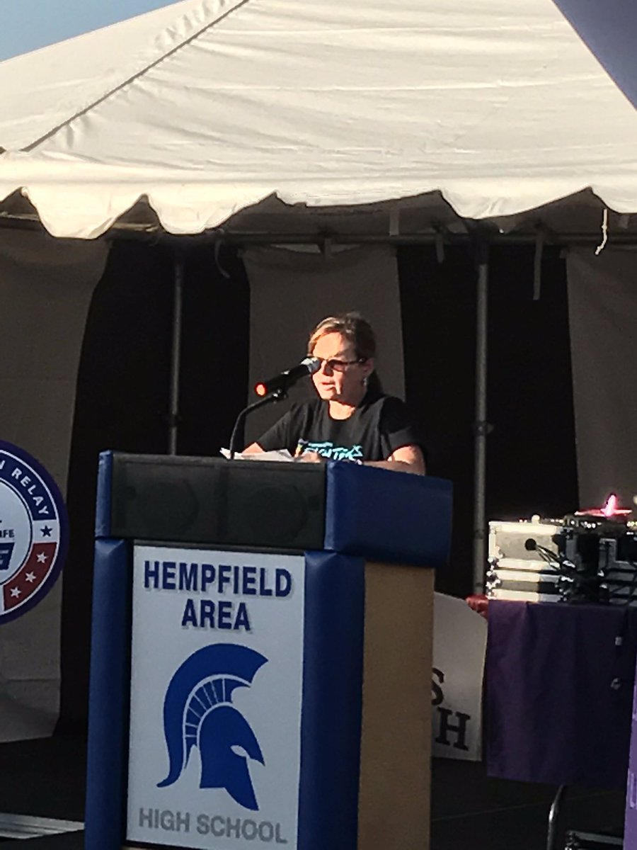 EHolsinger's tweet photo. Such a great day for Relay for Life 2017 https://t.co/9NcWmGBdTa