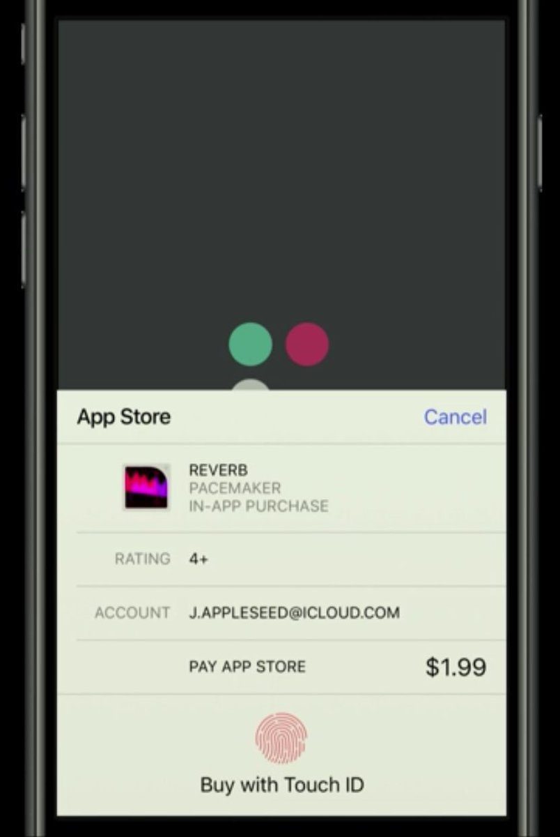 Mono アプリ内課金が指紋認証になる Check Out What S New In Storekit From Wwdc17 T Co 34tohnm0zx Mono アプリ内課金が指紋認証になる Check Out What S New In Storekit From Wwdc17 T Co 34tohnm0zx