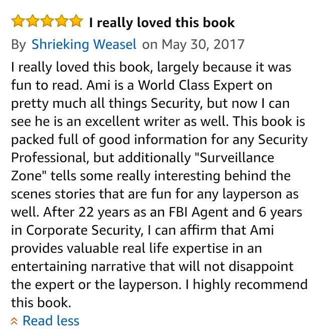 amitoben's tweet image. Get #SurveillanceZone now!
amzn.to/2qJo9gq  
#surveillancedetection #Surveillance #CovertOperations #security #Books #Kindle #Amazon