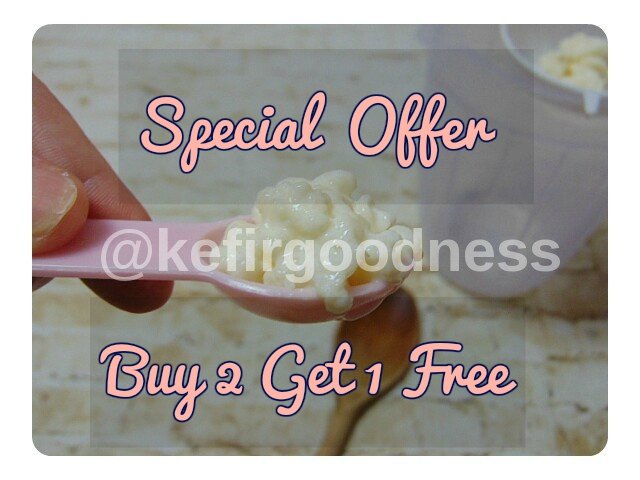 Special offer valid until Friday 16th midnight UK time for our #followers only 👍 precise your @ when ordering to get this offer #kefir #raw