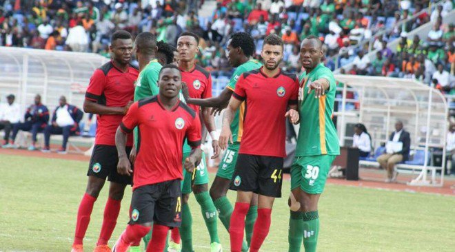 clubOmozambique's tweet photo. #Mambas break #Chipolopolo jinx with late winner #Mozambique #Zambia  #AFCON2019
@moz_osmambas @RATIFO18 
https://t.co/VQEuBGDpRF https://t.co/9lwgAHOORK