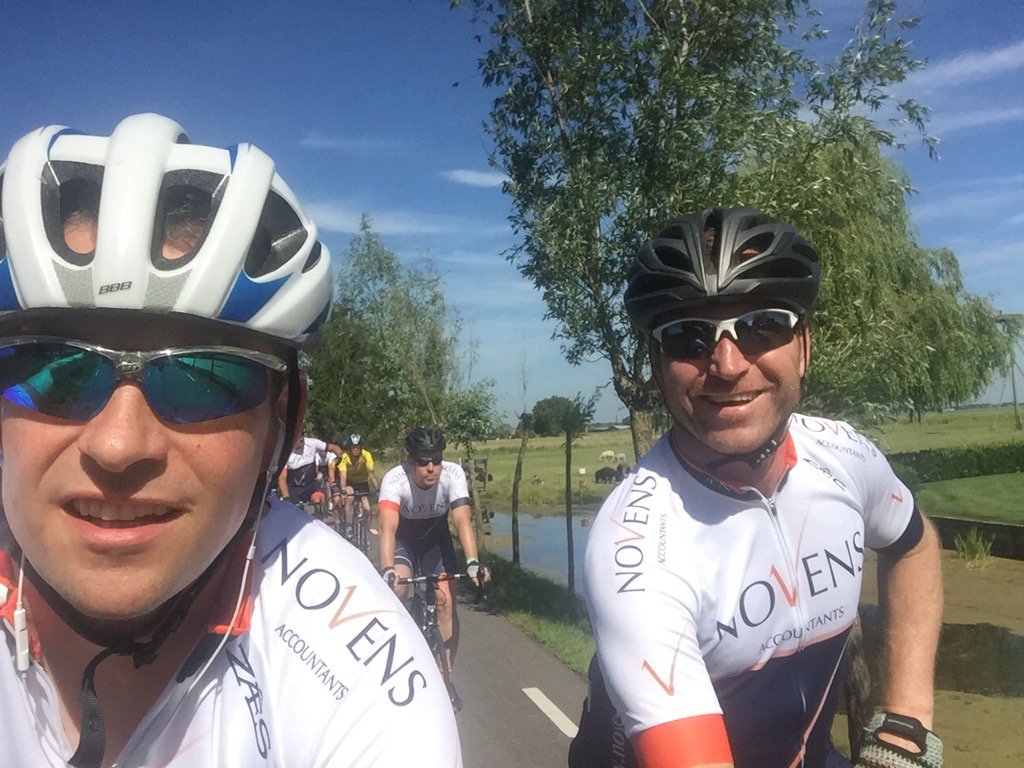 Top weertje. Top route. Bollenstreek Classic. <a href="/RTVHa/">RTV De Bollenstreek</a> #Bollenstreek #Selfie