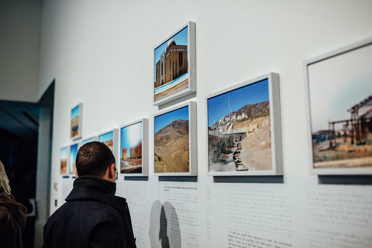 derbyquad's tweet photo. Last chance to visit our exhibition today before it closes: @formatfestival Ahead still lies our future. Free. #derby #format17 https://t.co/l13LFNleet