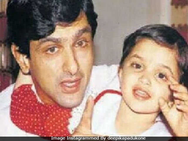  Deepika Wishes Happy Birthday To Dad Prakash Padukone With This Cute Pic 