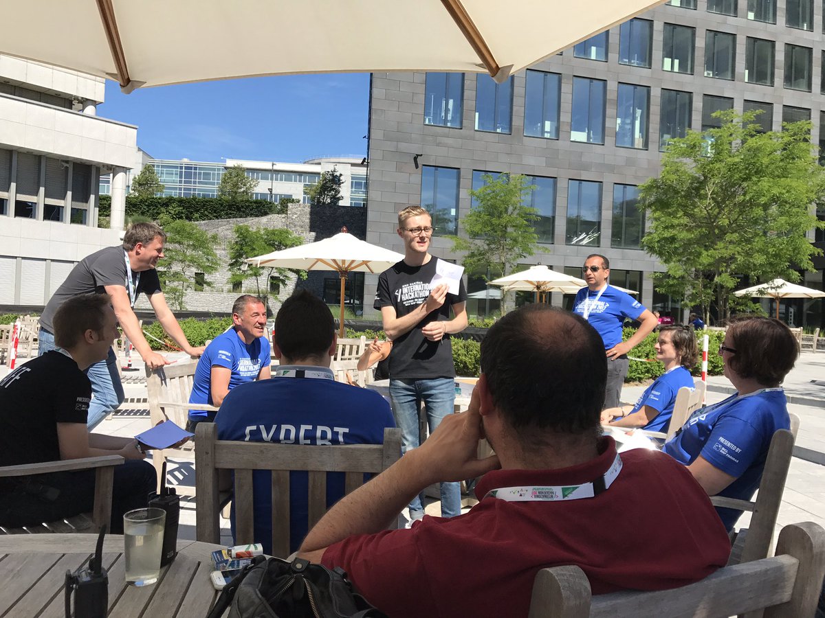 Isa_Waty's tweet photo. Start ups draw for tonight pitches session #internationalhackathon #lux https://t.co/Rqspqy8EwI