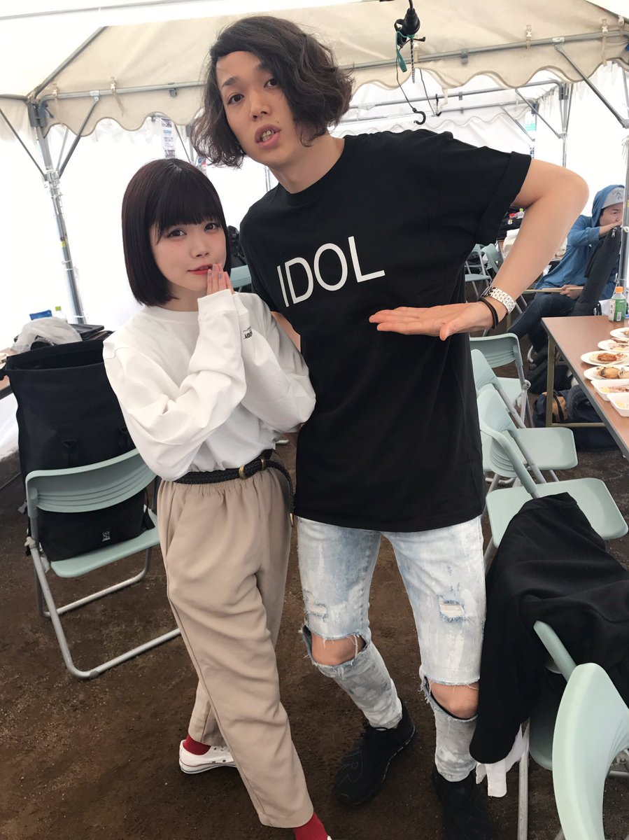 NAMBA69の耕平さんも LIVEでIDOLT着てくれて ました！！やったー！！！