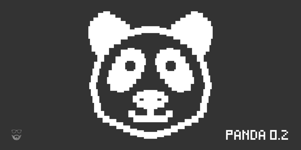 #panda #zeropuntodue #0punto2 #GraphicDesign #design #DanieleAlbanoDesign #anni80 #pixel #pixelart #graphicart #Graphic
