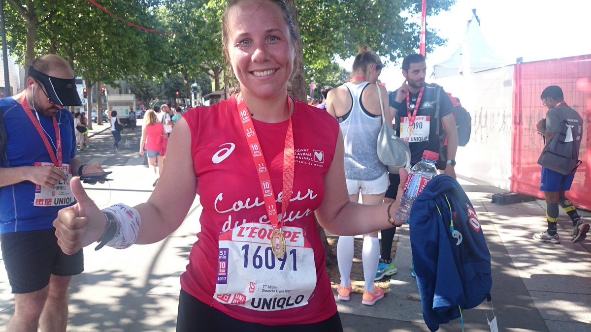 mecenatcardiaqu's tweet photo. Les #coureursducoeur sont aux #10kmlequipe @10kmlequipe sous le soleil de #paris <3 + de 3000€ collectés pour les enfants avec #advancy #nrj https://t.co/GnJ9OHlbxk