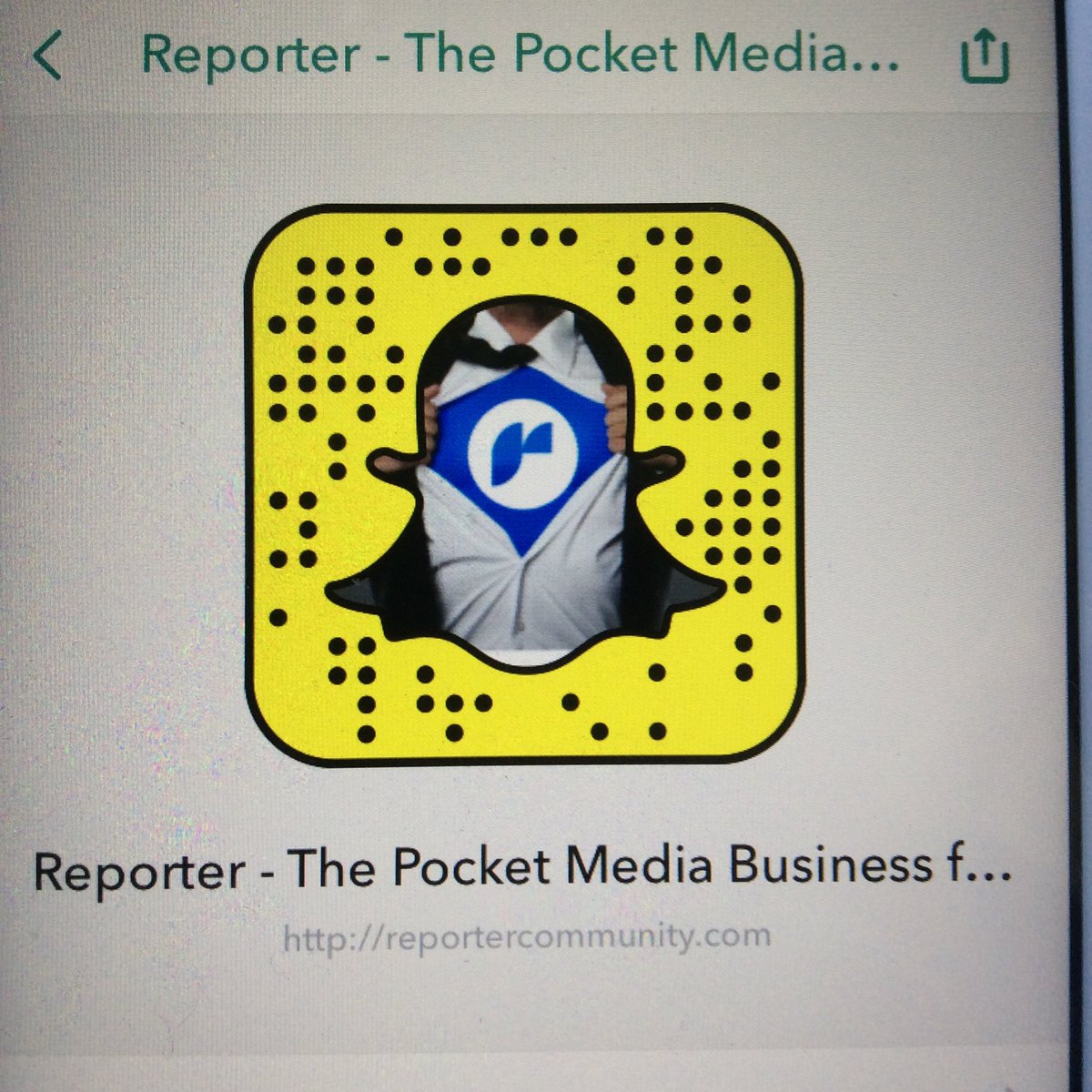 ReporterComm's tweet photo. Check our #snapchat ! See you there too.
#snapcode #f4f #F4F #followback #followonsnapchat #suogofollow https://t.co/jK0MxUm7mc