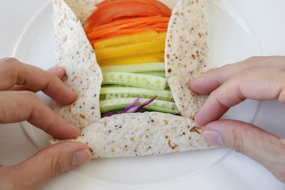 NDNAtalk's tweet image. Get children involved in food preparation &amp;amp; exploring different foods with our 'Summer salad wraps' activity ow.ly/PTbJ30csC3z
