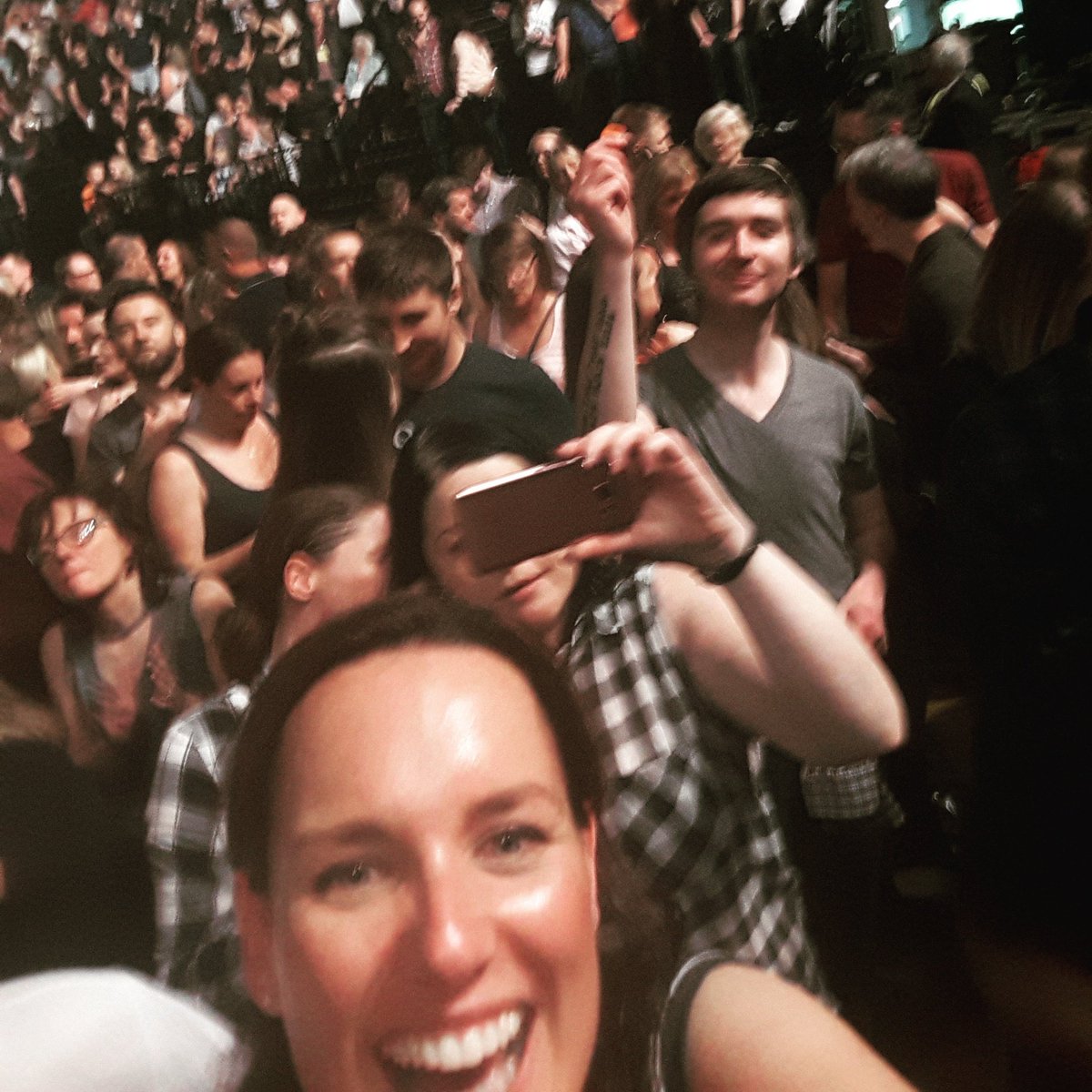 Amazing gig and thanks for the plectrum @matfollowill !! Always great seeing u live #hubbycaughtit #kolsheffield #fansinceblackpool2004