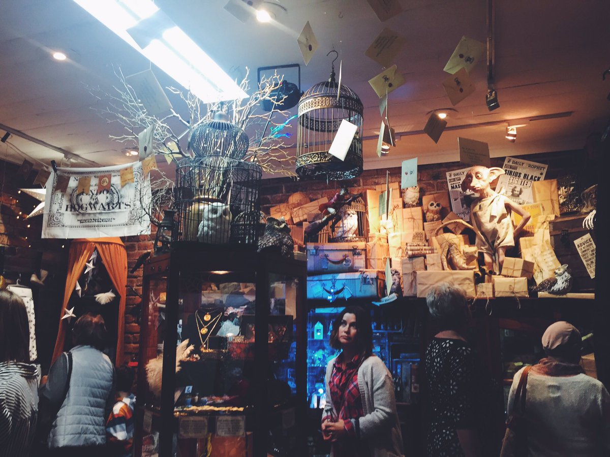 I live near the cutest little Harry Potter shop