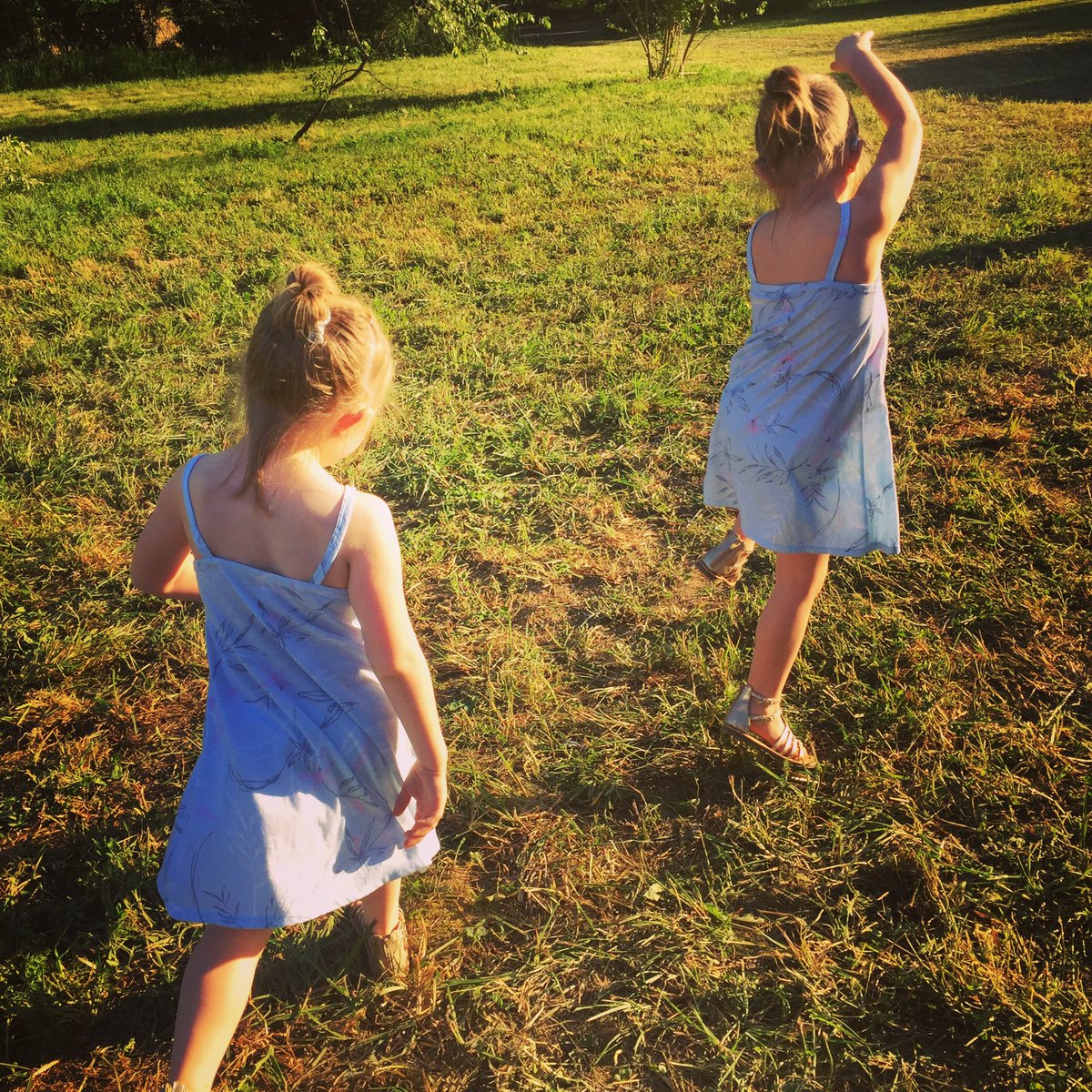 MrsJJSmitty's tweet photo. Celebrated some former students today! #gradparty #funtimes #dancingtwins #dancinginthefields https://t.co/scqBBORFr7