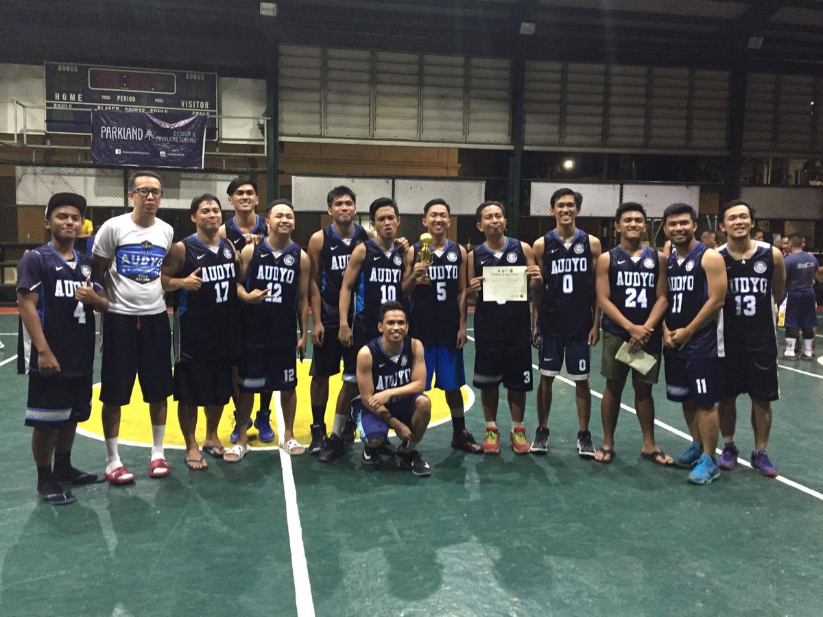 TheUSTYJ's tweet photo. Congratulations to @audyo_official for winning the 2017 Inter-pep squad Basketball League! #OneForUAAP #UAAPInterpep2017 https://t.co/NGUlm6DFr8