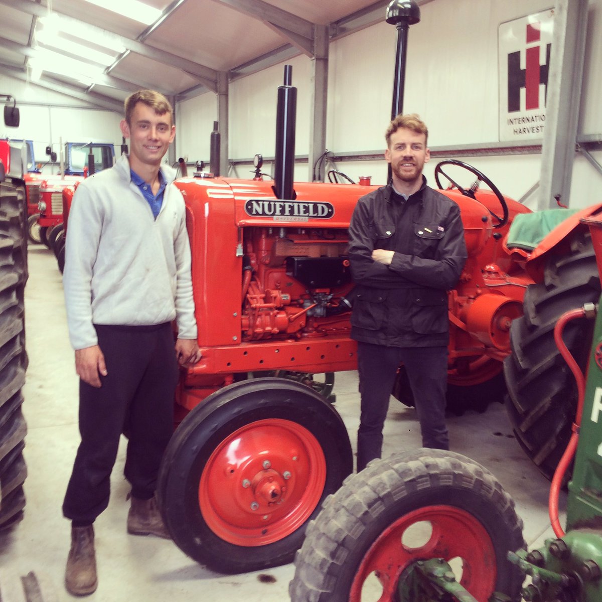 hambleton_kyle's tweet photo. Keep your feet firmly on the ground they said you'll be right 😍 👌🏼🚜🇬🇧 #powertodeliver #tractors #british #farming #love https://t.co/tZQ9PxA5NR