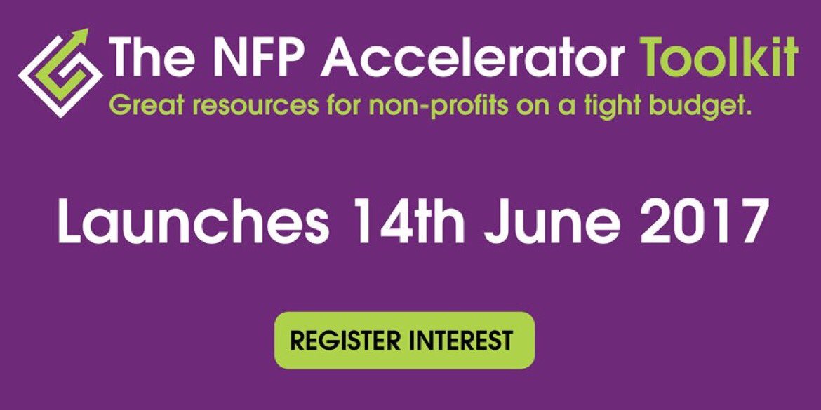 Fran Connelley (@franconnelley) on Twitter photo The <a href="/NFPAccelerator/">NFP Accelerator</a> Toolkit launches 14 June! #Marketing and fundraising resources for Aussie #NFPs on tight budget. bit.ly/2rNa6aV The <a href="/NFPAccelerator/">NFP Accelerator</a> Toolkit launches 14 June! #Marketing and fundraising resources for Aussie #NFPs on tight budget. bit.ly/2rNa6aV