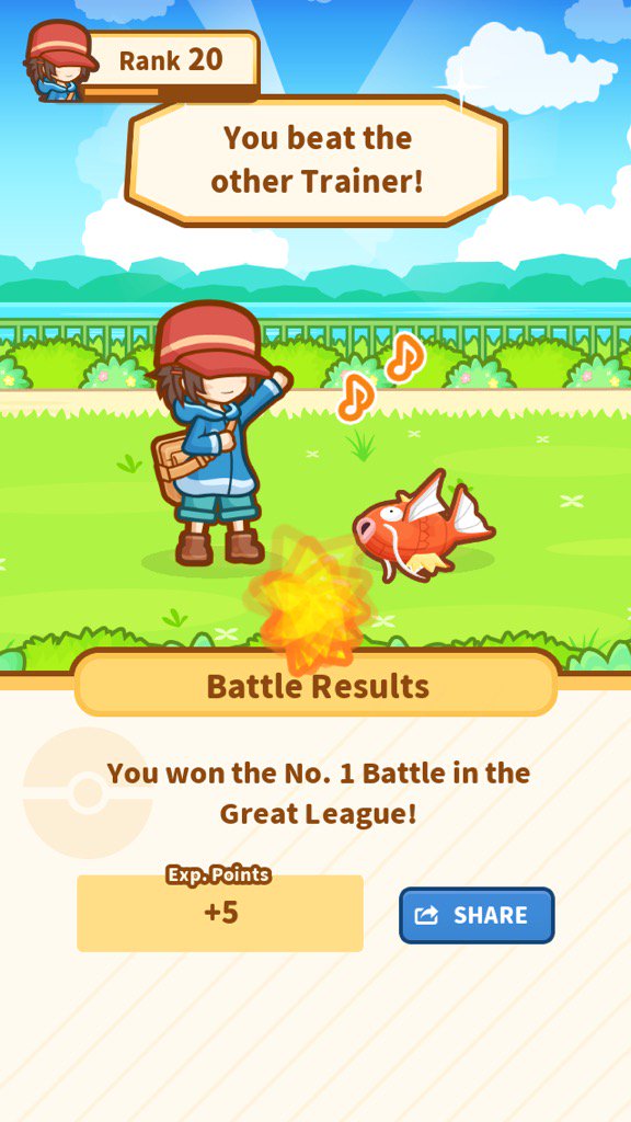 mollyats's tweet photo. The new craze... #MagikarpJump https://t.co/W0j1p1cQPP