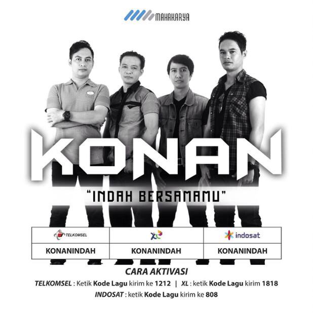 Gunakan iRING, RBT, NSP <a href="/bandkonan/">KONAN BAND</a> INDAH BERSAMAMU yuk dihandphone kalian, cek caranya digambar ini