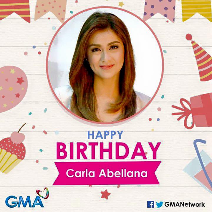 Happy Birthday To beautiful and talented Carla Abellana   