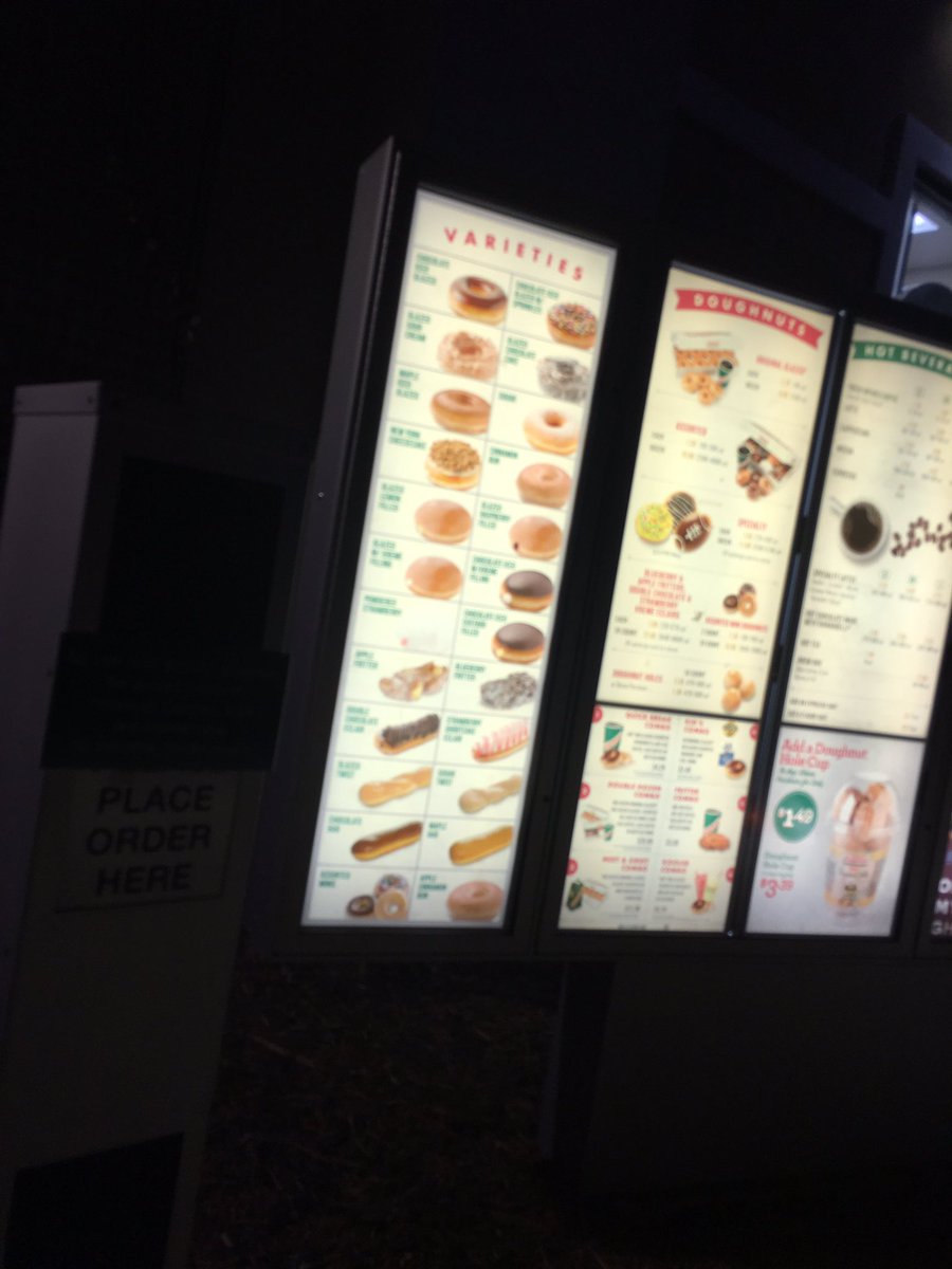 DMRX03's tweet photo. Made them go thru the drive thru @krispykreme #lemonfilled #chocicedcustard #glazed #boxinglife #mycrew #fatgirlproblems https://t.co/R9mSuxtMDV
