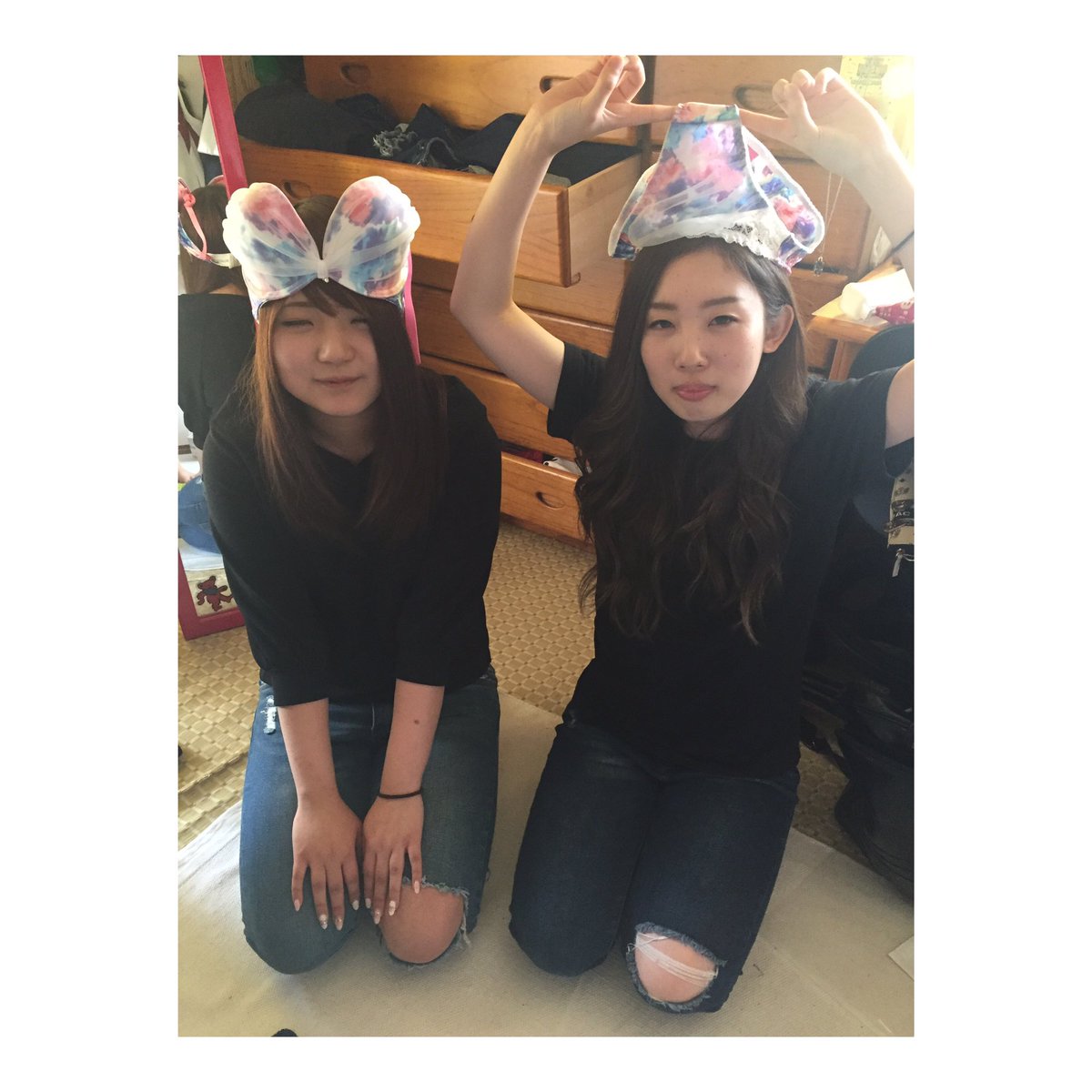 MiYu_PoCha's tweet photo. 連絡こんなぁ。っち思いながら
帰ってきたらこの様😳😒😑🤣

おにゅうのブラで
何してくれてんねん🤚💥 https://t.co/OpC7V78APT