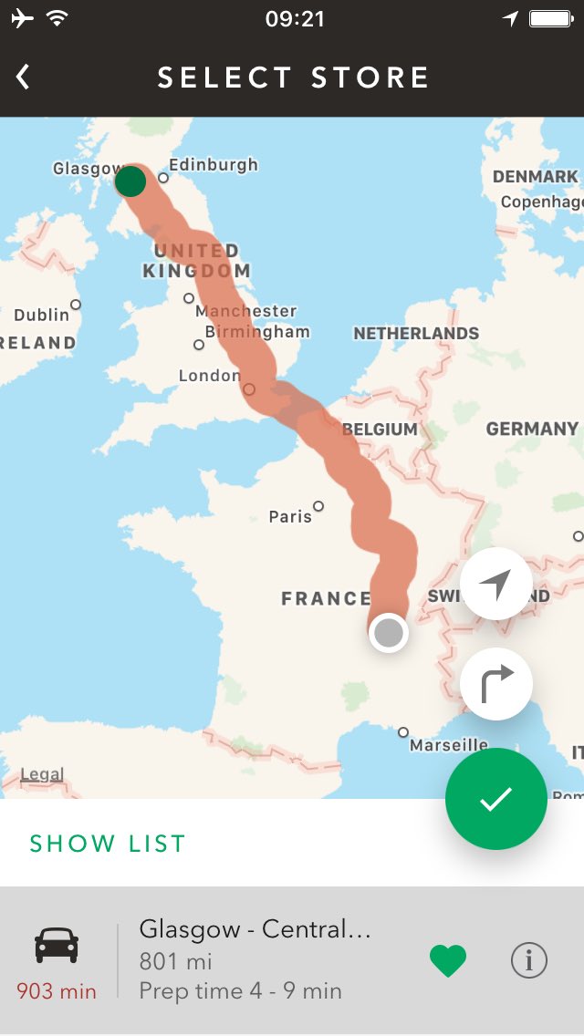 Jaamate's tweet photo. Hey @StarbucksFrance il n'y a pas moyen d'utiliser l'application en France? Ou au moins le payement. https://t.co/RXHs6dLfor