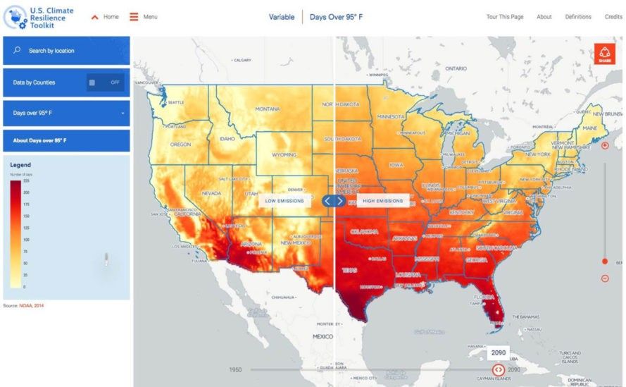 FluffioTP's tweet photo. New NOAA tool shows how climate change will affect your neighborhood: https://t.co/GdOyJRnvlq  #GlobalGoals  #Goal13 https://t.co/ptP0Slx07R