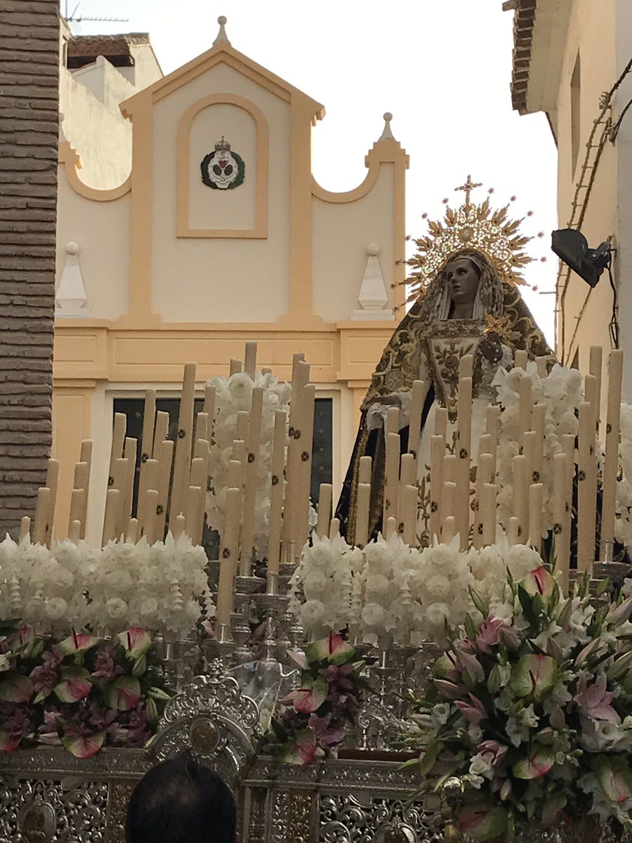 Damos la ENHORABUENA a nuestros Hermanos de <a href="/Soledad_Baza/">Cofradía Soledad Baza</a> por su magnífica celebración ayer del #75aniversarioSoledad #Impresionante