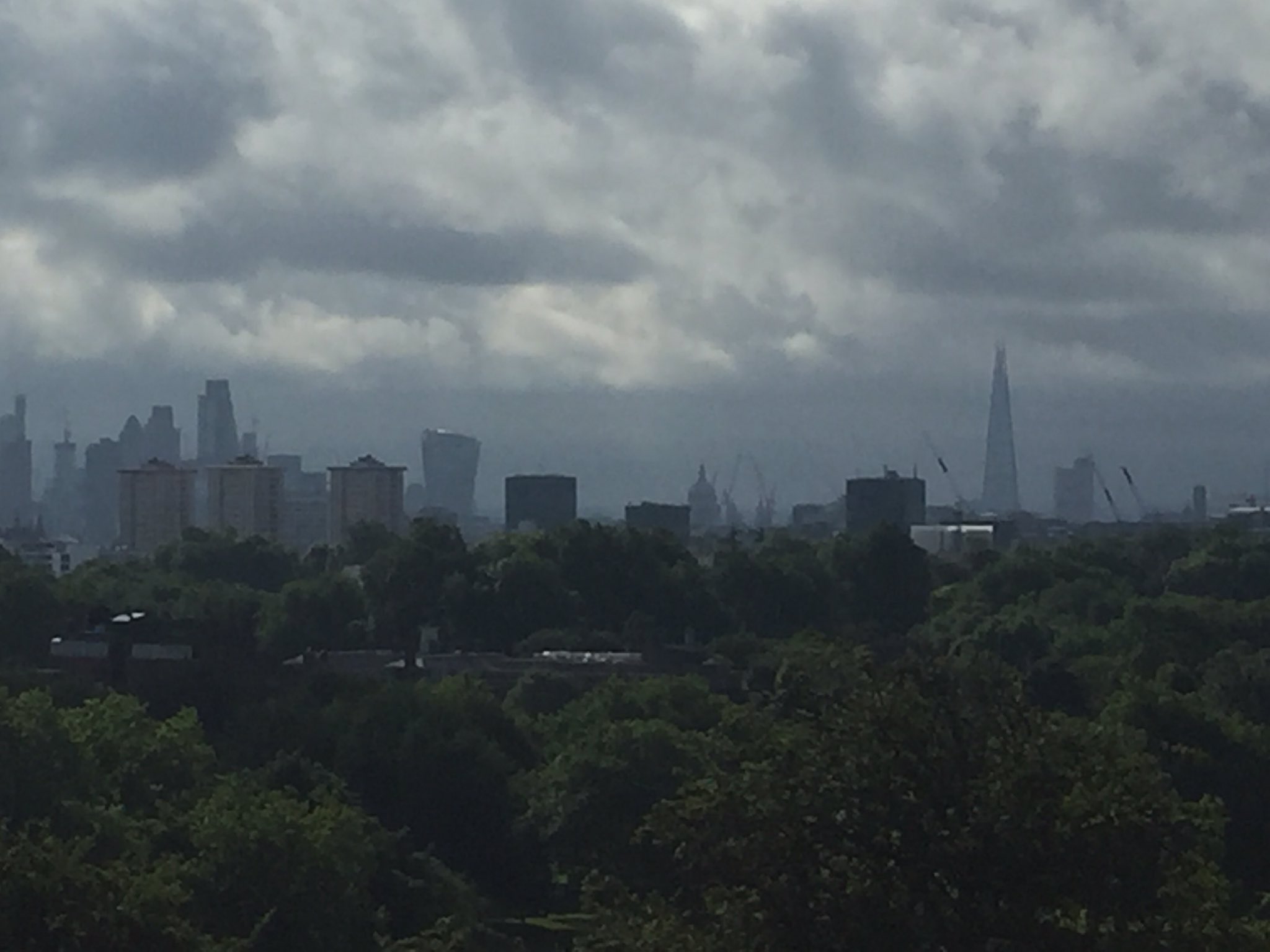  Happy Birthday from the top of primrose hill  x 